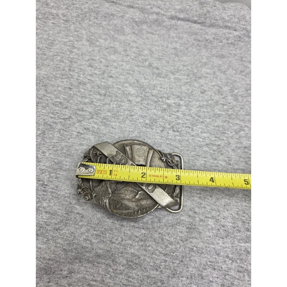 1985 Siskiyou Idaho Elk Bull Wildlife Hunting Belt Buckle